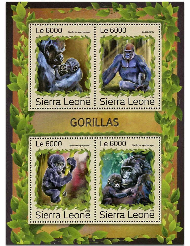 n° 6597 - Timbre SIERRA LEONE Poste