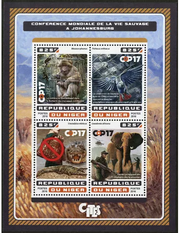 n° 3843 - Timbre NIGER Poste