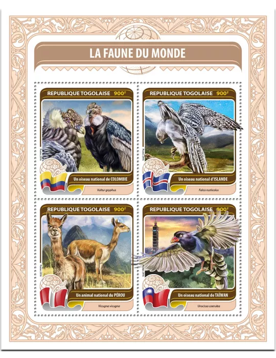 n° 5190 - Timbre TOGO Poste