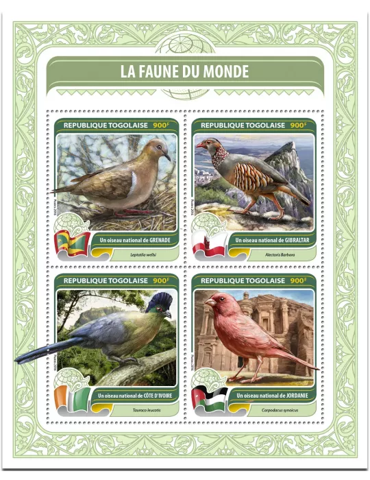 n° 5238 - Timbre TOGO Poste