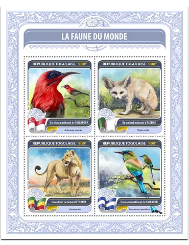 n° 5262 - Timbre TOGO Poste