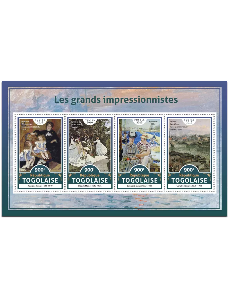 n° 5394 - Timbre TOGO Poste