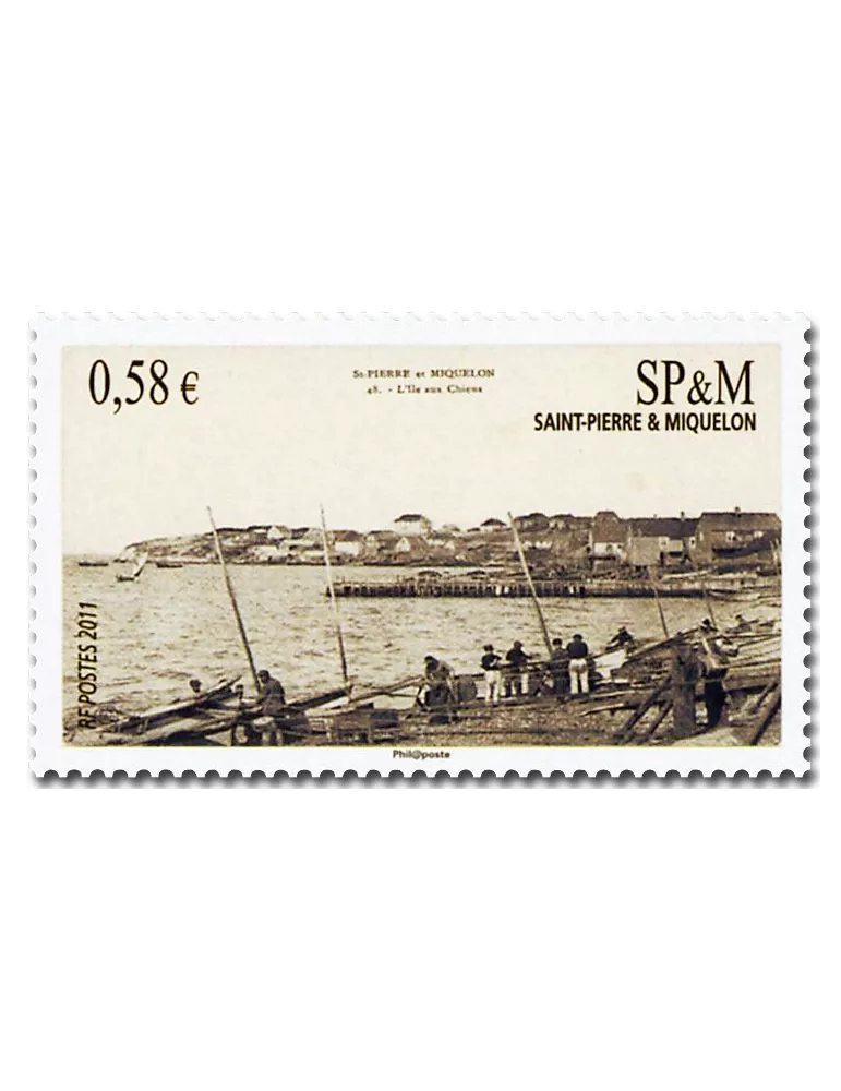 n° 1002/1005 (BF 16) - Timbre Saint-Pierre et Miquelon Poste