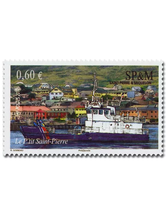 n° 1010/1013 (BF 17) - Timbre Saint-Pierre et Miquelon Poste