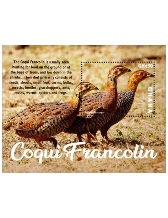 n° 596 - Timbre GHANA Blocs et feuillets