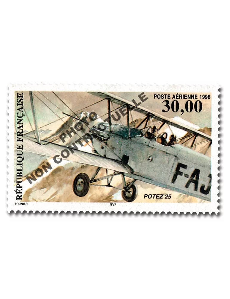 n° 62a - Timbre France Poste aérienne