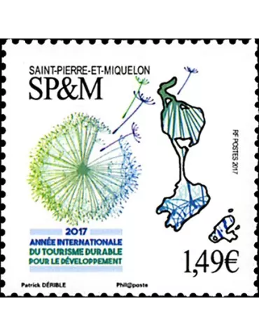 n° 1176/1177 - Timbre Saint-Pierre et Miquelon Poste 2