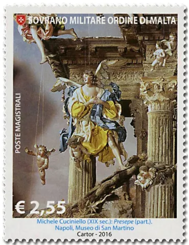 n° 1348 - Timbre ORDRE de MALTE Poste 2