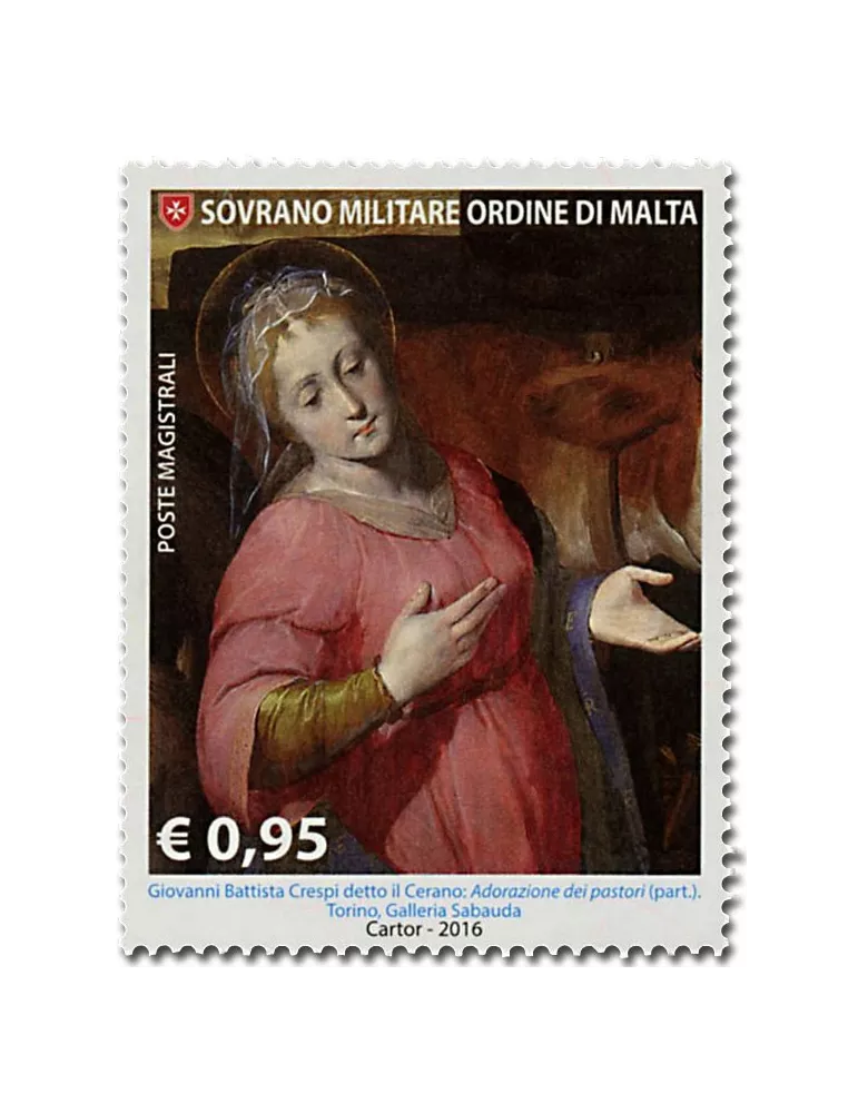 n° 1351 - Timbre ORDRE de MALTE Poste