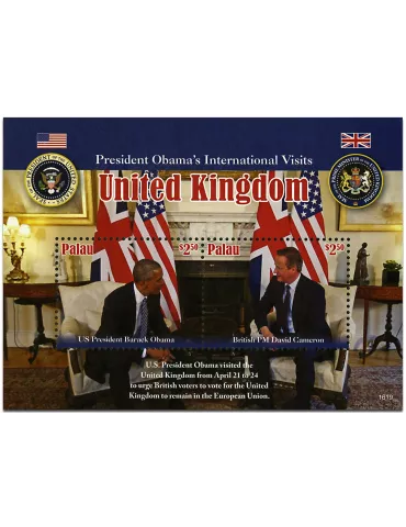 n° 336 - Timbre PALAU Blocs et feuillets