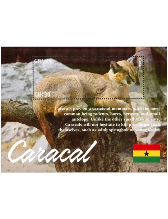 n° 598 - Timbre GHANA Blocs et feuillets