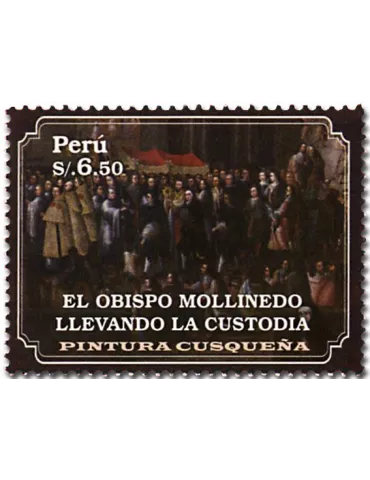 n° 2106 - Timbre PEROU Poste 2