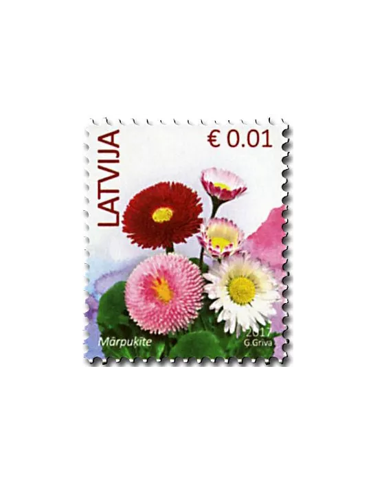 n° 977 - Timbre LETTONIE Poste