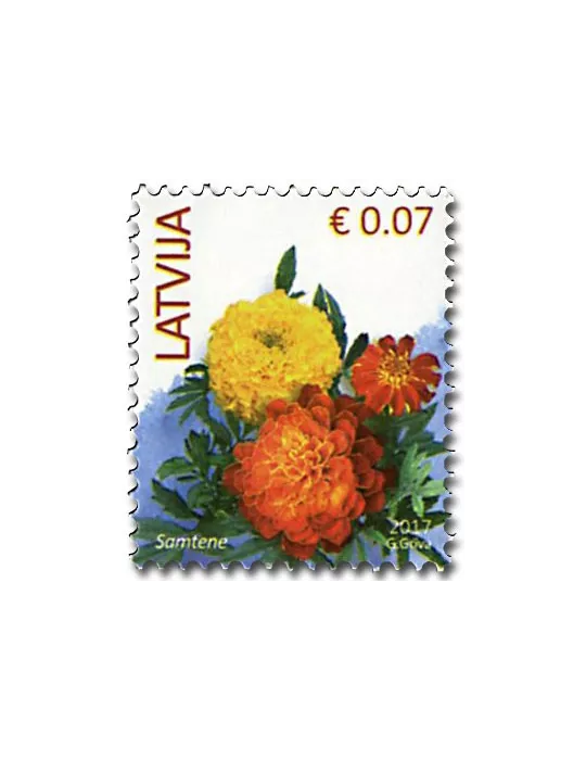 n° 977 - Timbre LETTONIE Poste