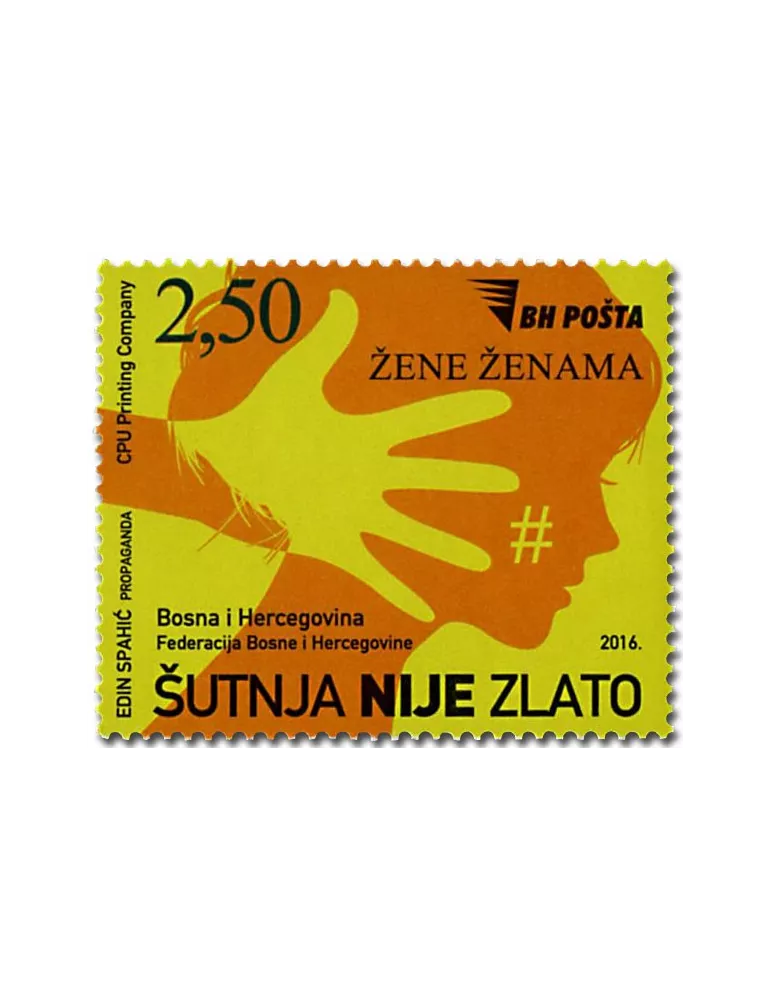 n° 758 - Timbre BOSNIE-HERZEGOVINE Poste