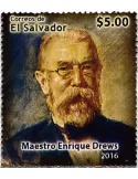 n° 1880 - Timbre SALVADOR Poste