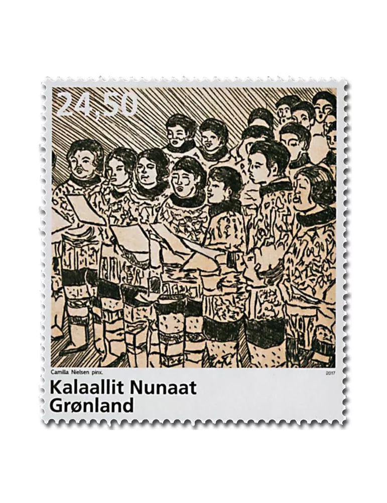 n° 720 - Timbre GROENLAND Poste
