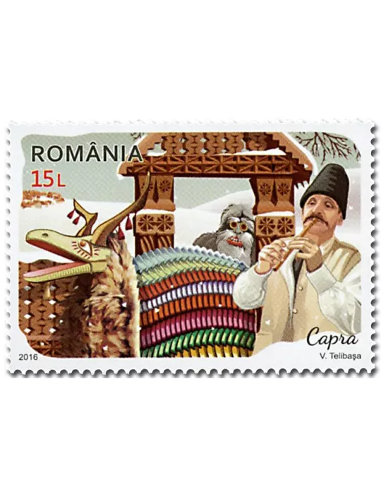 n° 6095 - Timbre ROUMANIE Poste