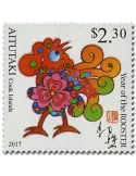 n° 698 - Timbre AITUTAKI Poste