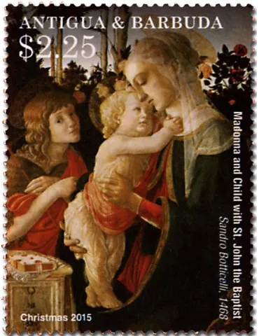 n° 4502 - Timbre ANTIGUA Poste 2