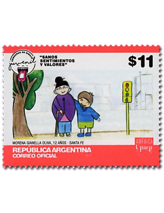 n° 3162 - Timbre ARGENTINE Poste