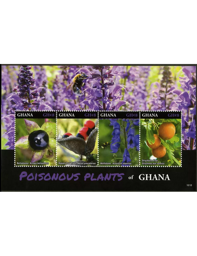 n° 3761 - Timbre GHANA Poste