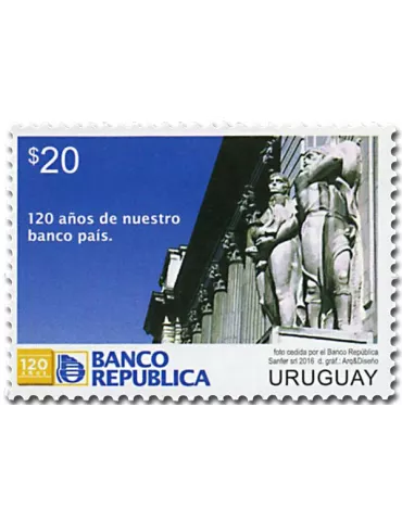 n° 2817 - Timbre URUGUAY Poste