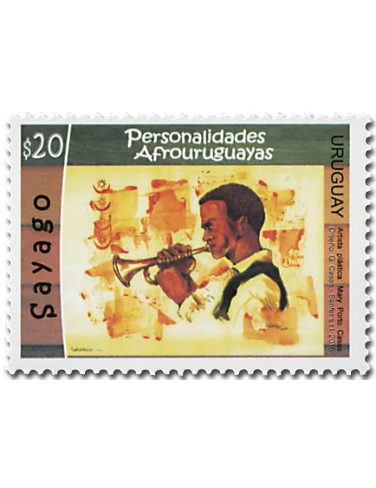 n° 2825 - Timbre URUGUAY Poste