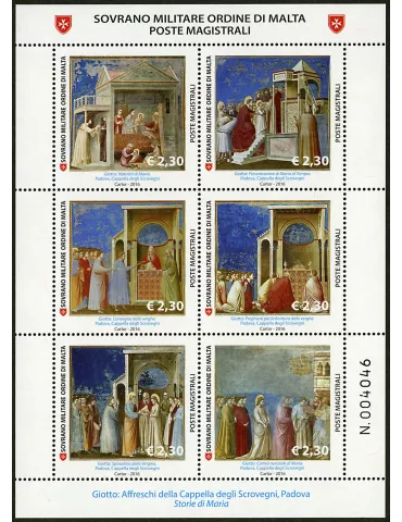 n° 1323 - Timbre ORDRE de MALTE Poste