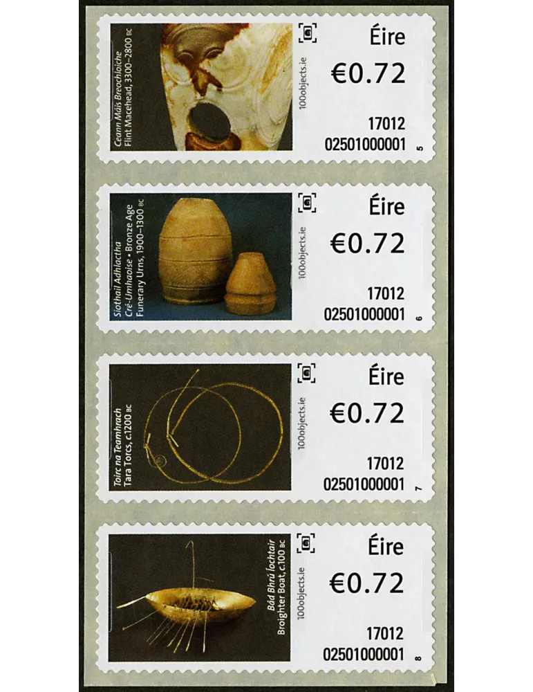 n° 87/90 - Timbre IRLANDE Timbres de distributeurs