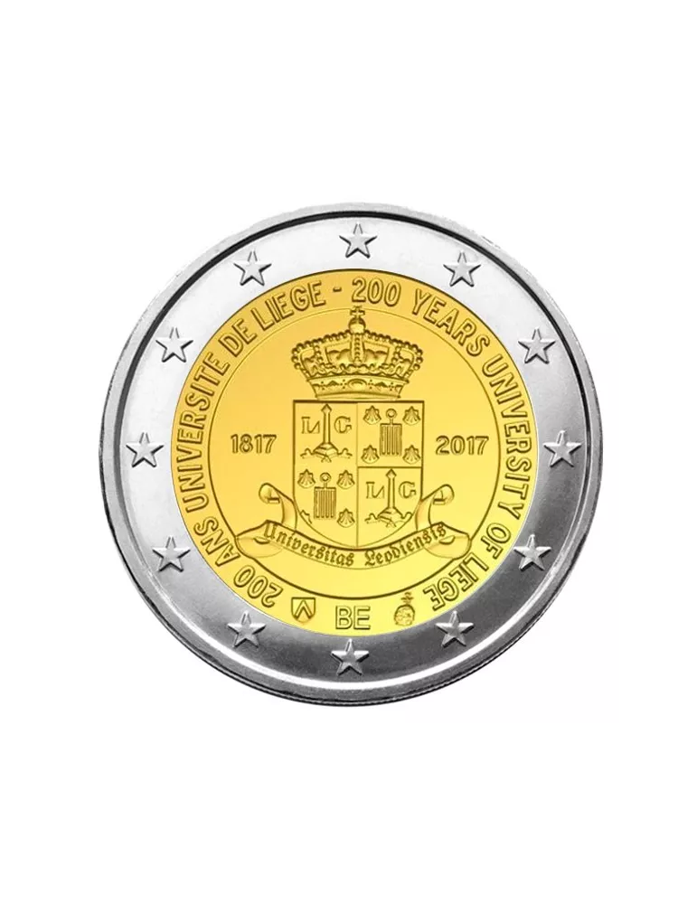 BU : 2 EURO COMMEMORATIVE 2017 : BELGIQUE - Université de Liège (Version flamande)