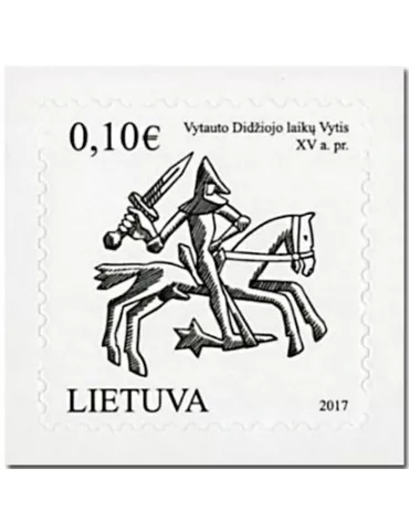 n° 1078 - Timbre LITUANIE Poste 2