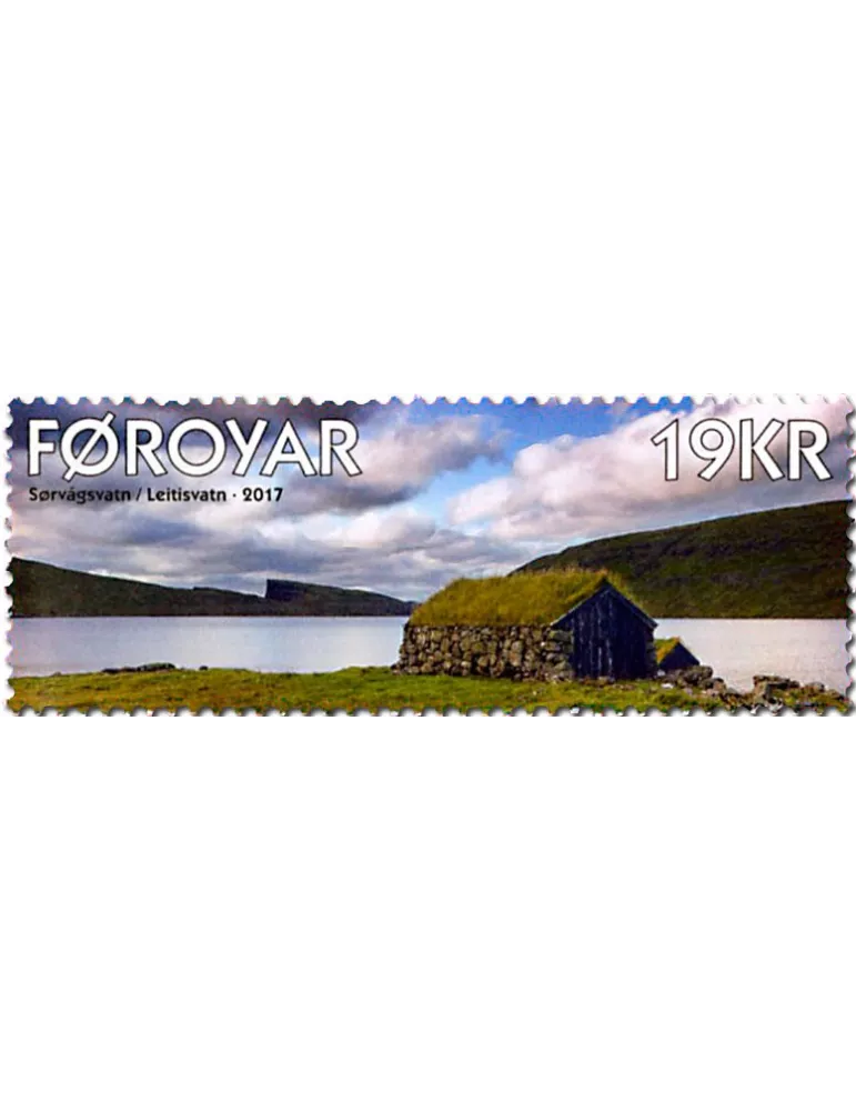 n° 883 - Timbre ILE FEROE Poste