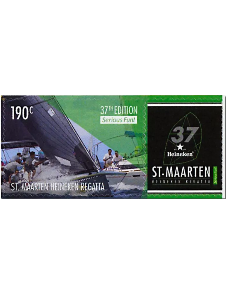 n° F377 - Timbre SAINT-MARTIN Poste