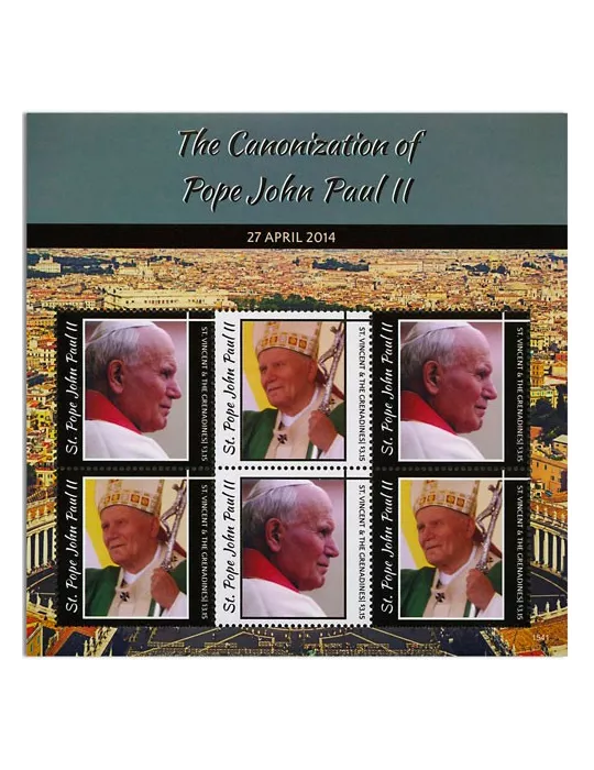 n° 6009/6014 - Timbre SAINT-VINCENT Poste