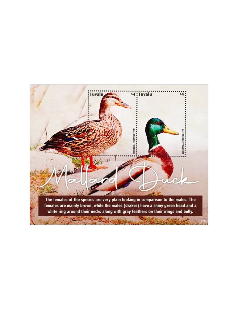 n° 332 - Timbre TUVALU Blocs et feuillets