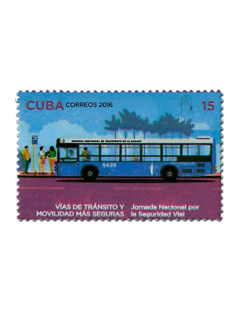 n° 5516/5520 - Timbre CUBA Poste