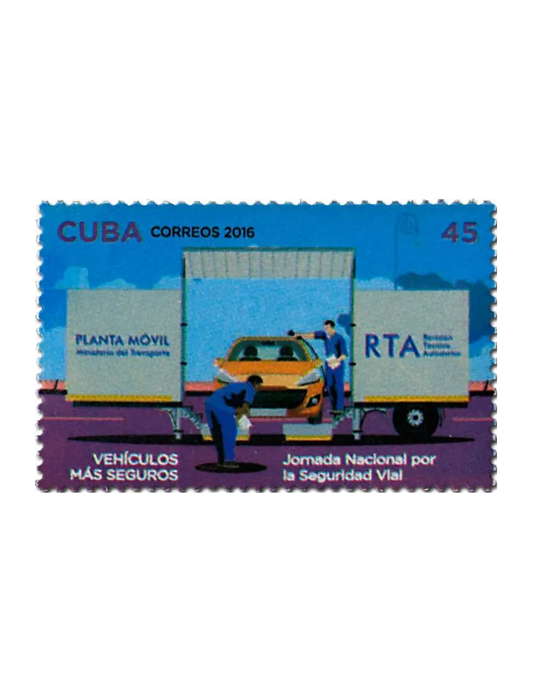 n° 5516/5520 - Timbre CUBA Poste