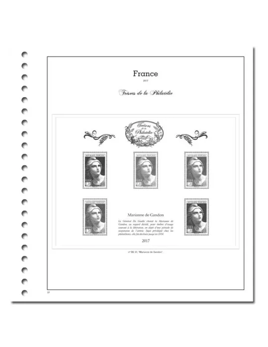 TRESORS DE LA PHILATELIE SC : 2017 (JEUX AVEC POCHETTES)