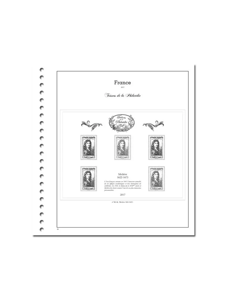 TRESORS DE LA PHILATELIE SC : 2017 (JEUX AVEC POCHETTES)