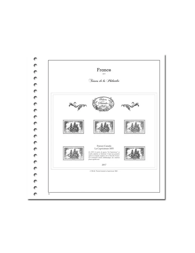 TRESORS DE LA PHILATELIE SC : 2017 (JEUX AVEC POCHETTES)