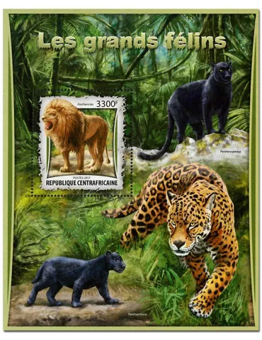 n° 1077 - Timbre CENTRAFRIQUE Blocs et feuillets