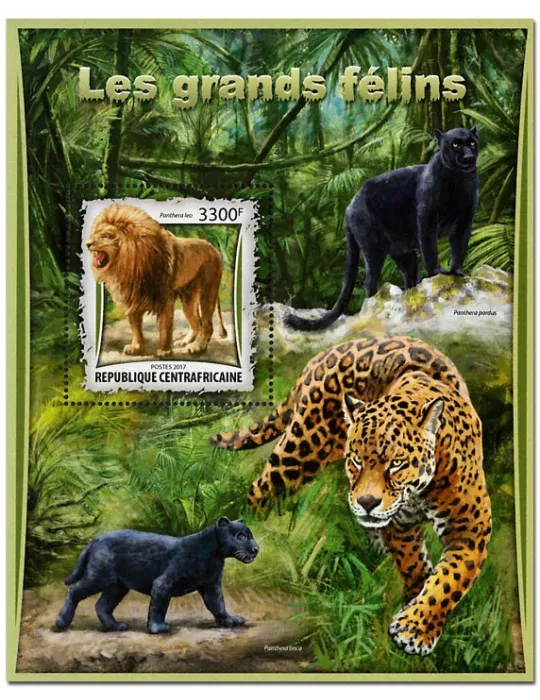 n° 1077 - Timbre CENTRAFRIQUE Blocs et feuillets