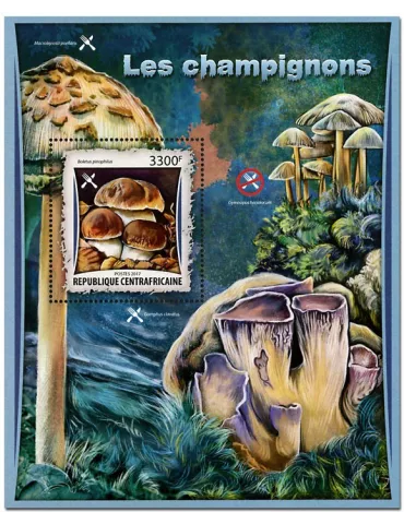 n° 1079 - Timbre CENTRAFRIQUE Blocs et feuillets