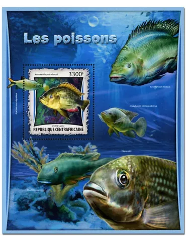 n° 1081 - Timbre CENTRAFRIQUE Blocs et feuillets