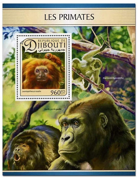 n° 158 - Timbre DJIBOUTI Blocs et feuillets