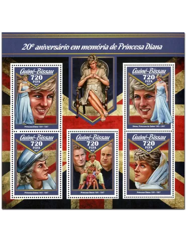 n° 6844 - Timbre GUINEE-BISSAU Poste