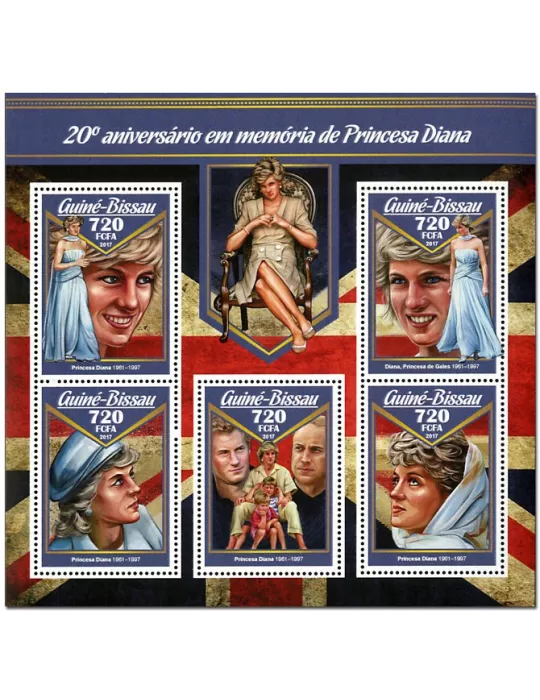 n° 6844 - Timbre GUINEE-BISSAU Poste