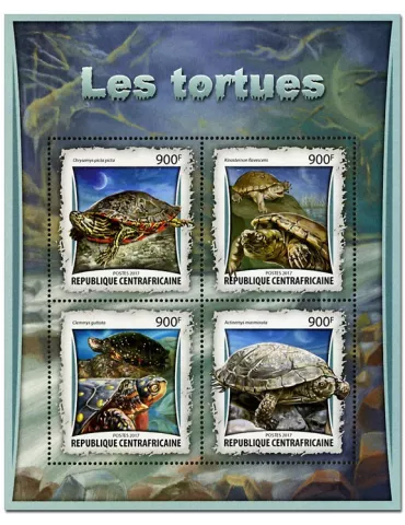 n° 4805 - Timbre CENTRAFRIQUE Poste