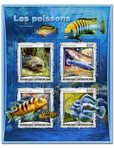 n° 4841 - Timbre CENTRAFRIQUE Poste